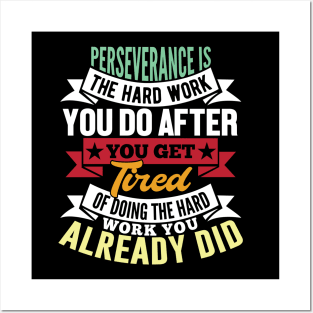 Perseverance Posters and Art